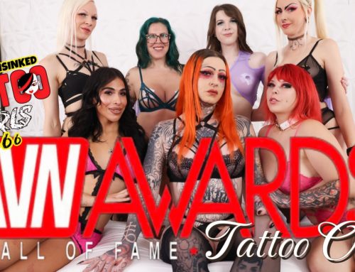 Ouija Turns Ivan’s AVN Tattoo Session Into a Cum Tsunami!